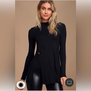 Lulus Long Sleeve Tunic Top